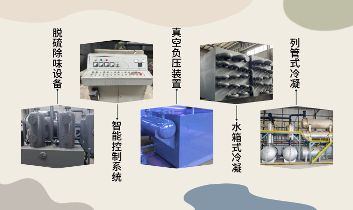 油泥炼油产线配套设备