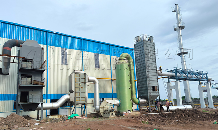 轮胎炼油黑烟处理设备