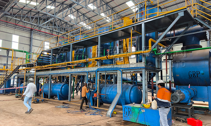 废轮胎连续裂解设备