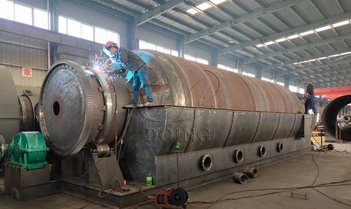 半连续式轮胎炼油设备