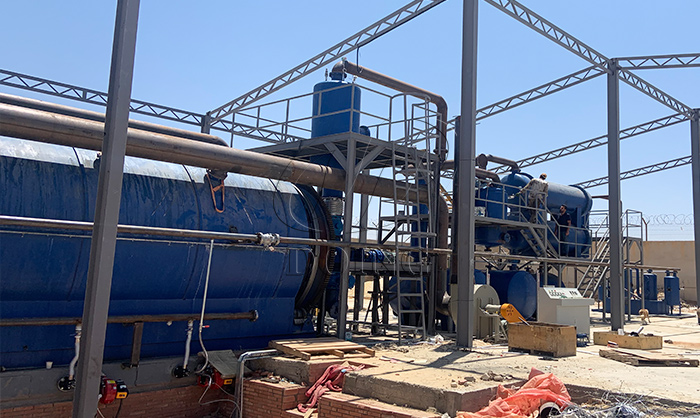 造纸厂下脚料裂解处理设备