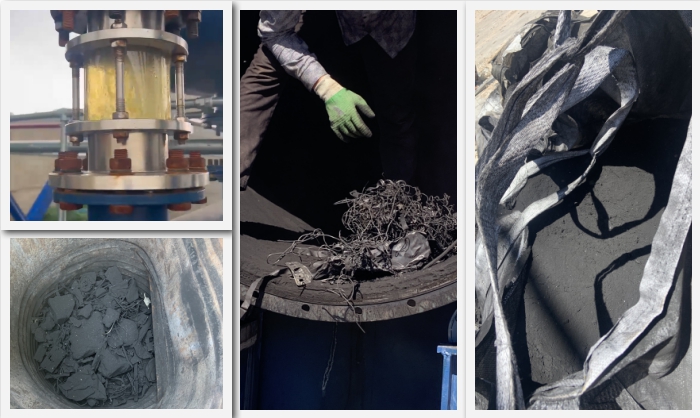 造纸厂下脚料裂解