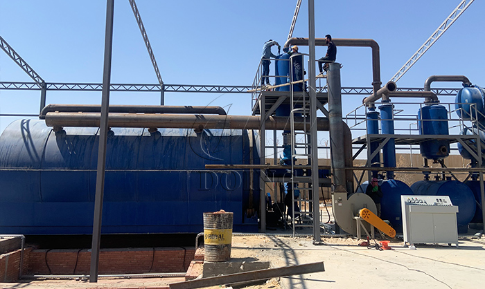 造纸厂下水洗塑料炼油设备