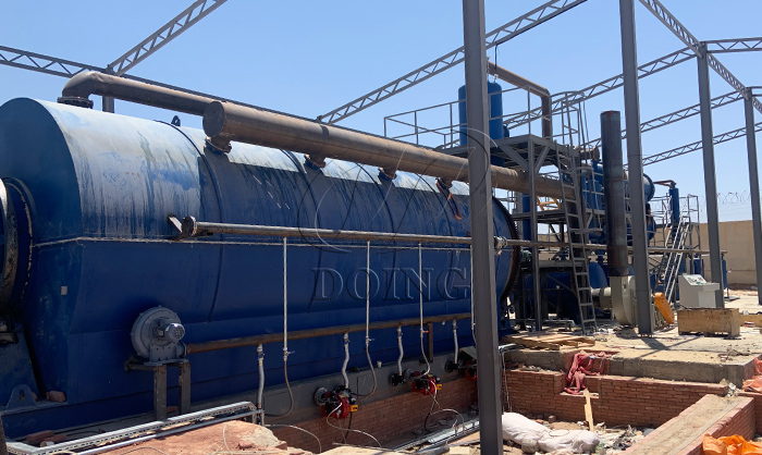 废塑料炼油机器