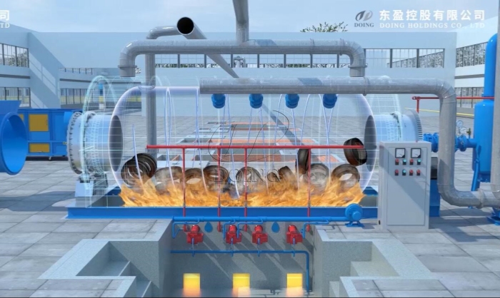 废轮胎炼油设备