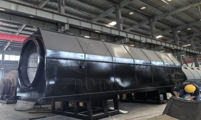 连续式粪便炭化炉