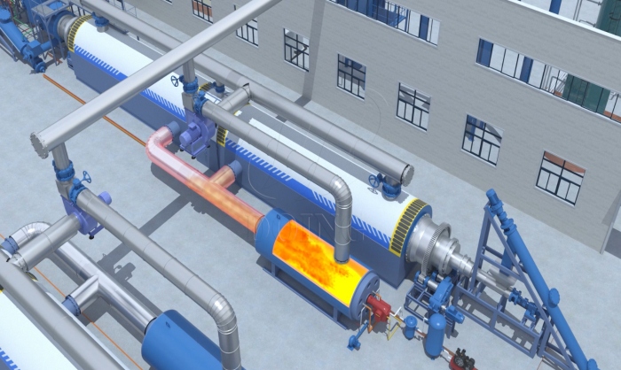 废轮胎炼油设备