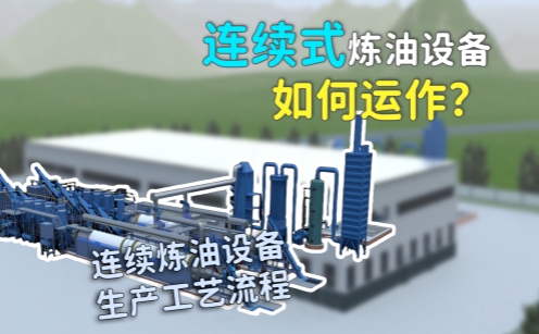 连续式炼油设备生产工艺流程：带你看看连续式炼油设备如何运作