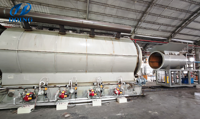 废塑料热解炼油设备