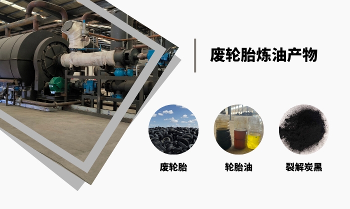 废轮胎炼油产物