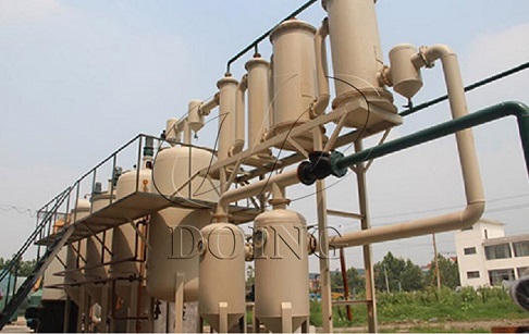 废旧轮胎炼油需要什么设备?废旧轮胎炼油设备多少钱一套?