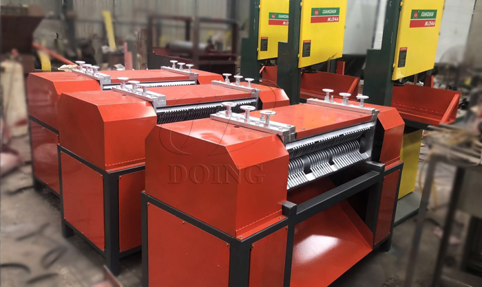 东盈散热器翅片铜铝剥管机