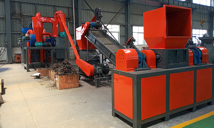 废旧空调散热器拆铜设备