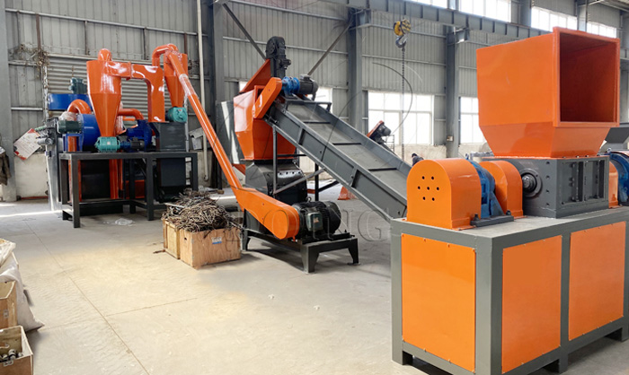 空调散热器破碎分离机