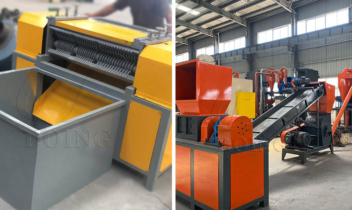 空调散热片取铜机器