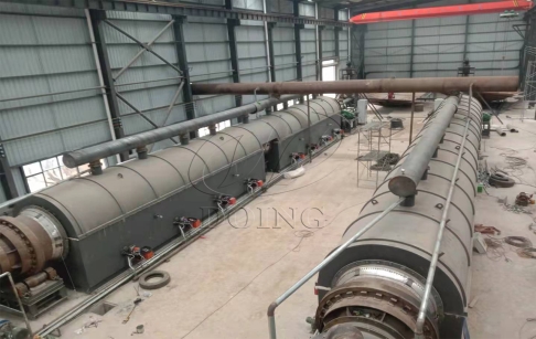 连续性废旧轮胎炼油设备