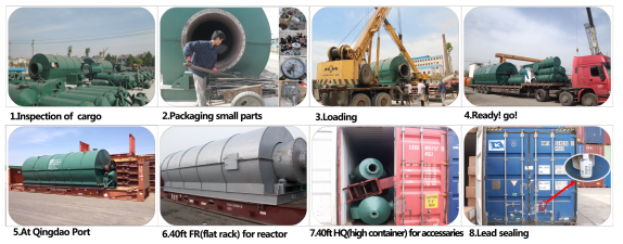 废旧轮胎塑料炼油设备