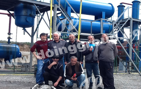 废轮胎炼油设备