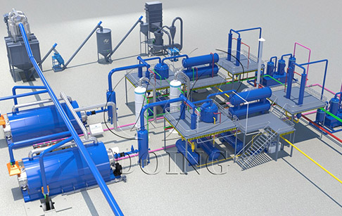 废轮胎热解炼油常见问题及预防措施