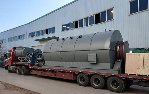 墨西哥客户再次从河南东盈购买了废轮胎炼油设备