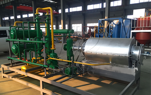 小型废塑料炼油设备一体机