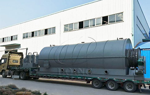 吉林客户一台15吨油田油泥处理设备完成发货