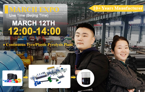 东盈环资连续式轮胎炼油设备阿里线上直播强势来袭